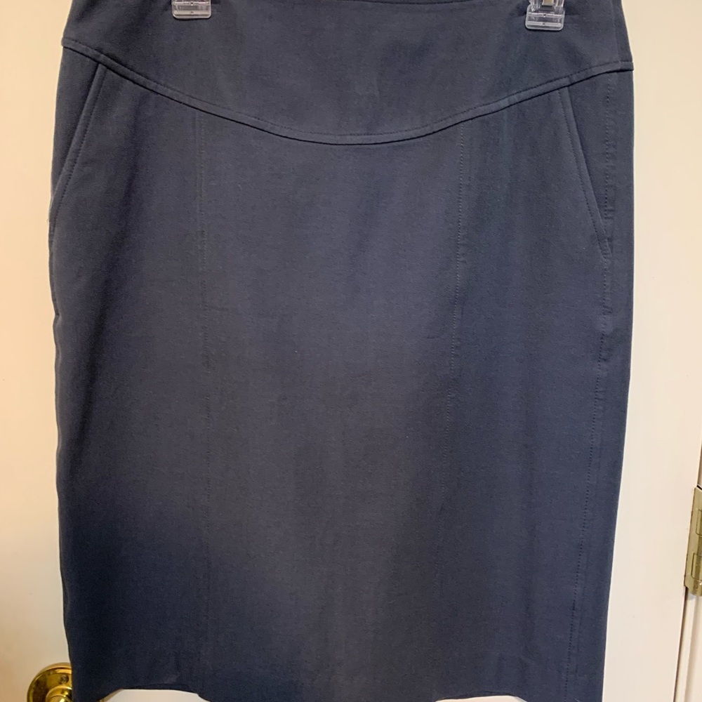 Banana Republic Grey Suit Skirt
